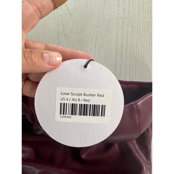 NWT Princess Polly Love Sculpt Bustier Vamp Alternative Goth Baddie - Picture 3 of 6